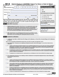 IRS Form 941 How to fill out, employer Tax