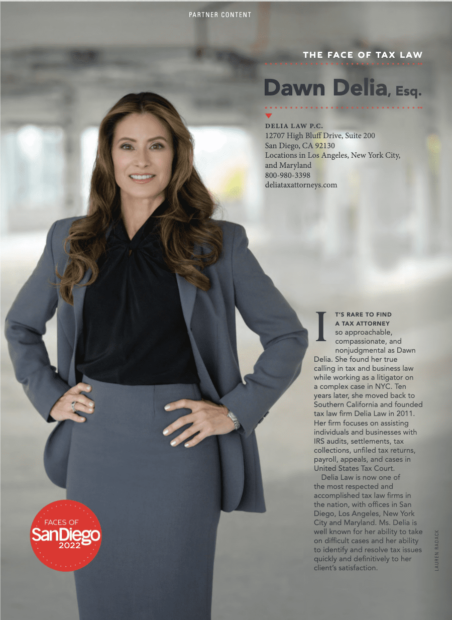 Tax Lawyer Dawn Delia