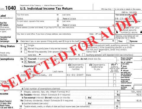selected for tax audit
