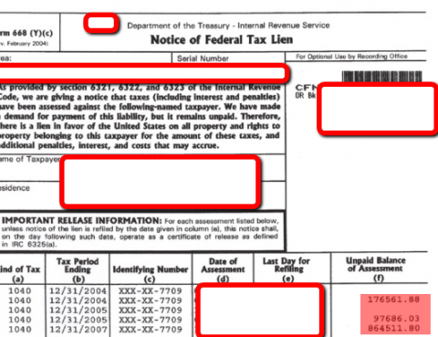 federal Tax lien