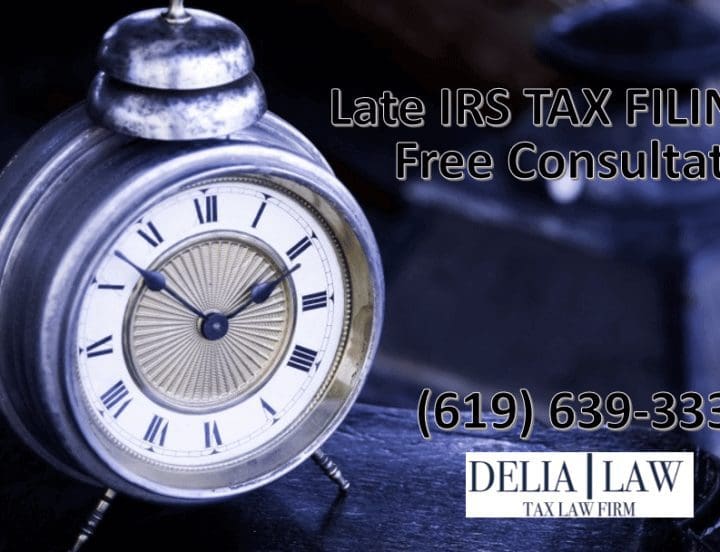 IRS late tax filing