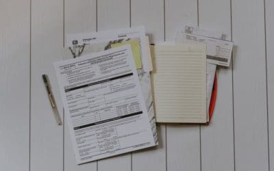 Paperwork for filing taxes as an independent contractor